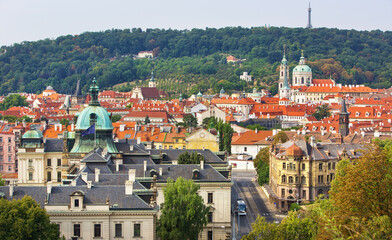 Prag capital city Czech repubik in the old Europ