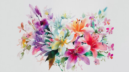 Elegant wedding invitation card background vector. Minimal hand painted Lilac botanical flowers texture template background. Design for wedding, vip cover, poster, rsvp moderncard.Valentine's Day