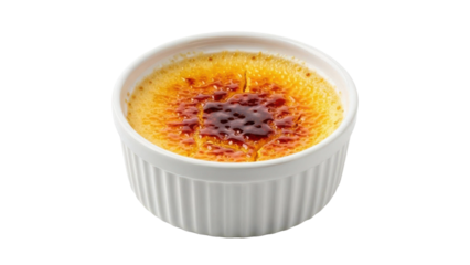 Creme Brulee With Caramelized Sugar Top