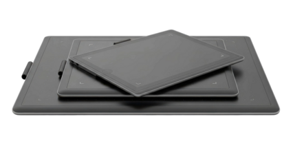 Digital Drawing Tablets Stacked
