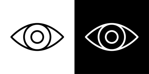 Vision icon representing foresight, clarity, long-term goals, innovation, and strategic business direction.