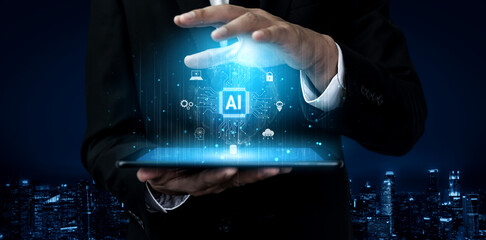 Global AI artificial intelligence transforms AI technology worldwide. Global artificial intelligence connects data, drives AI automation, and artificial intelligence empowers AI innovation. Vouch