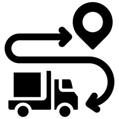 Route Planning Icon