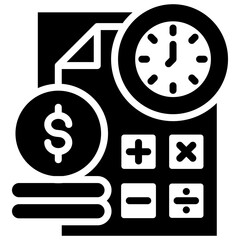 Financial Report Icon