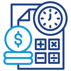 Financial Report Icon