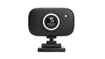 Webcam Isolated on White Background