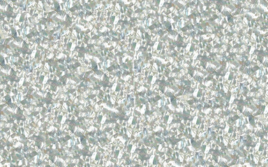 Natural mother of pearl texture in faceted mosaic pattern