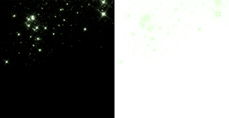 Magical background with shimmering dust, sparkling stardust, and iridescent light effects. Festive abstract background in PNG format for celebrations and seasonal designs.