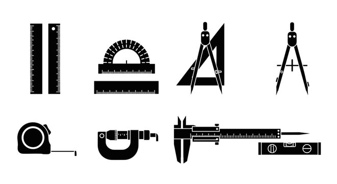 Engineering tools arranged on a flat surface showcase precision and technical craftsmanship