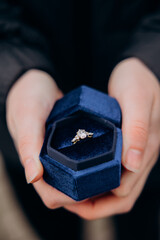 Romantic proposal for a same-sex couple filled with emotion, Wedding proposal for a same-sex couple focused on love and commitment