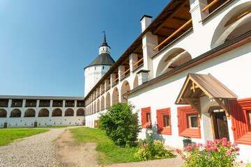 Ancient Walls of Kirillo-Belozersky Monastery