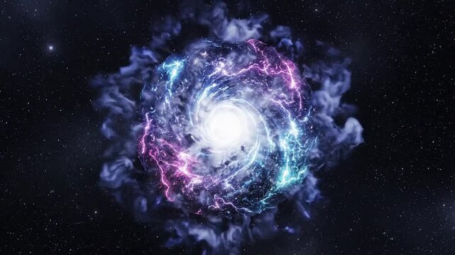 Cosmic Energy Nexus: A Visual Symphony of Electrifying Celestial Phenomena