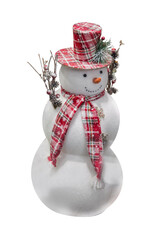 christmas toy - snowman isolated