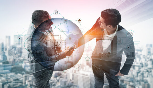 A global quantum computing network for the future of communication and data processing. A worldwide system powered by quantum technology and AI. Motif - Powered by Adobe