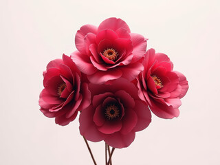 Beautiful pink flowers arranged elegantly