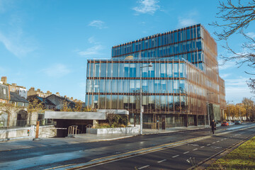 Dublin, Ireland- December 7 2025 "Late autumn in in capital of Ireland, Dublin"