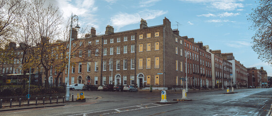 Dublin, Ireland- December 7 2025 "Late autumn in in capital of Ireland, Dublin"