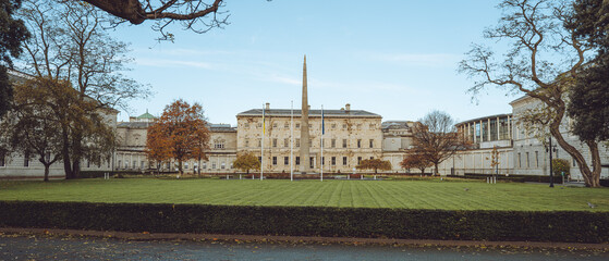 Dublin, Ireland- December 7 2025 "Late autumn in in capital of Ireland, Dublin"