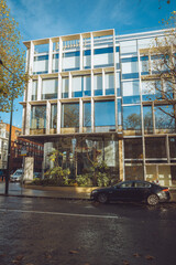 Dublin, Ireland- December 7 2025 "Late autumn in in capital of Ireland, Dublin"