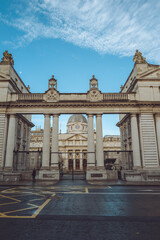 Dublin, Ireland- December 7 2025 "Late autumn in in capital of Ireland, Dublin"