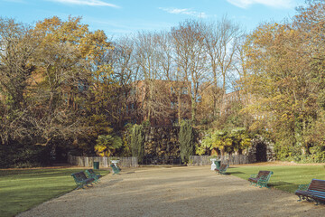 Dublin, Ireland- December 7 2025 "Late autumn in in capital of Ireland, Dublin"