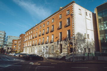 Dublin, Ireland- December 7 2025 "Late autumn in in capital of Ireland, Dublin"