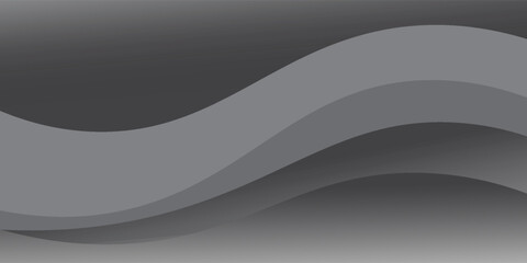 Minimalistic white background design featuring smooth curved lines and subtle gradient transition