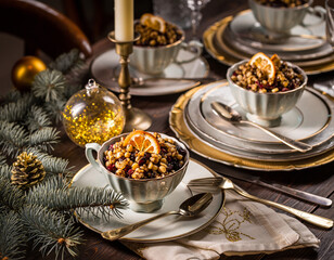 Kutia on the Christmas Eve table