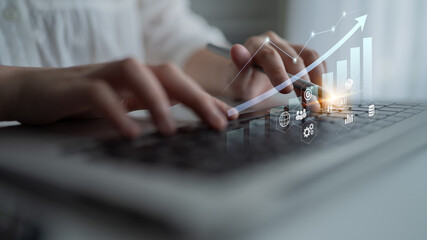 Business growth strategy supports performance analysis, identifies trend patterns, and drives long-term sustainable development Parse