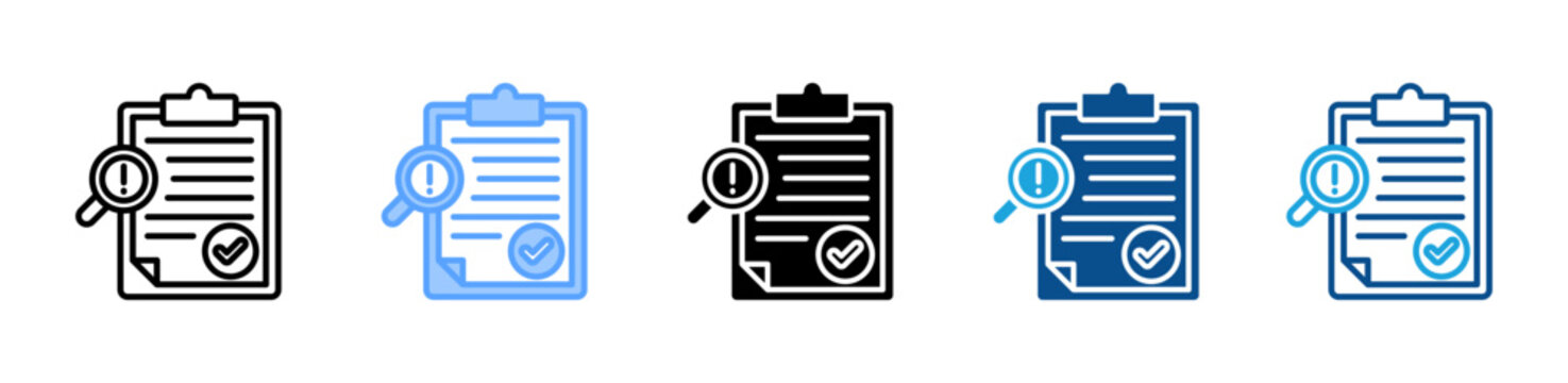 Resolved Case icon set multiple style collection