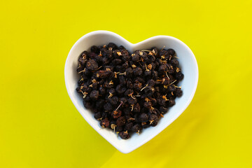 Black wolfberry or black goji berries