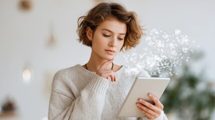 Digital services technology online platforms user interaction data processing and smart solutions. Modern consumer experience connects mobile devices, software, and digital workflows for business