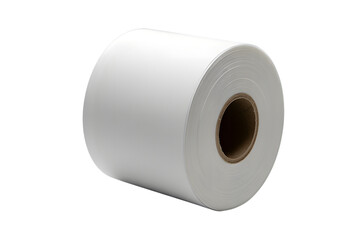 roll of fresh paper for various applications  . Isolated on transparent background, png