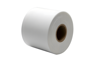 roll of fresh paper for various applications  . Isolated on transparent background, png