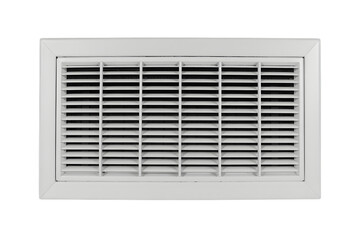 Air vent closeup for fresh air in room  . Isolated on transparent background, png