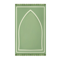 Modern Muslim Prayer Mat Design with Soft Islamic Geometry