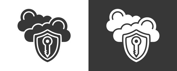 Authorization Icon Set Vector Collection Isolated In Black And White