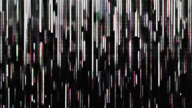 A vibrant abstract colorful pixelated background contrasts with a black and white steel pattern design created with a group of metal art tools like a pen and pencil vector