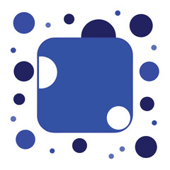 A white rounded rectangle with a subtle shadow, perfect for clean UI elements and design placeholders.