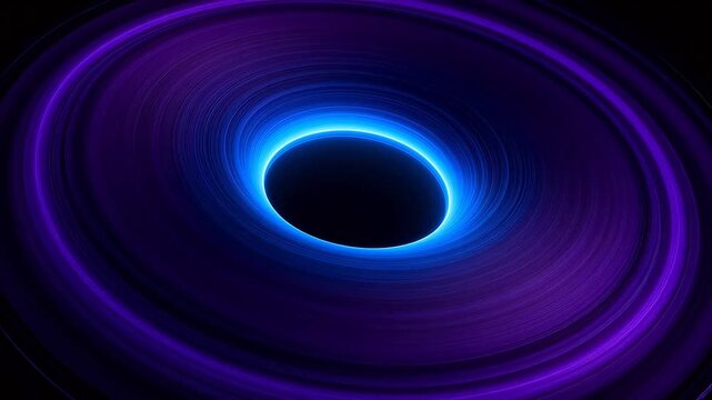 Abstract glowing circular pattern
