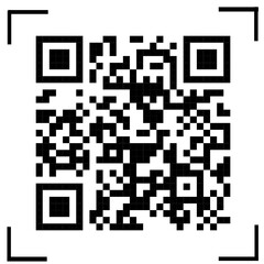 A visually striking and intricate QR code design, featuring a dense pattern of black and white squares with distinctive corner markers, ideal for digital integration and information transfer