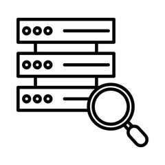 Data searching icon