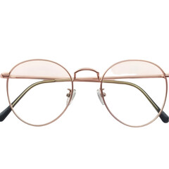 Stylish Square Women Glasses Frame with Spring Hinges. on wight background 