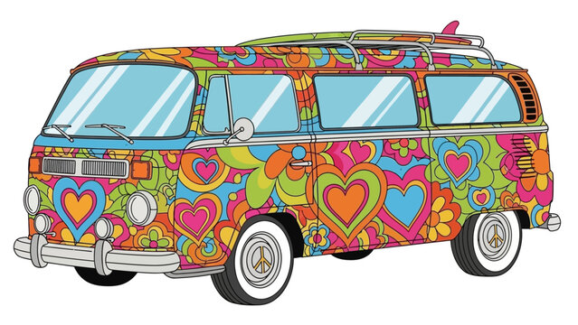 Vw Van Vector Images – Browse 656 Stock Photos, Vectors, and Video