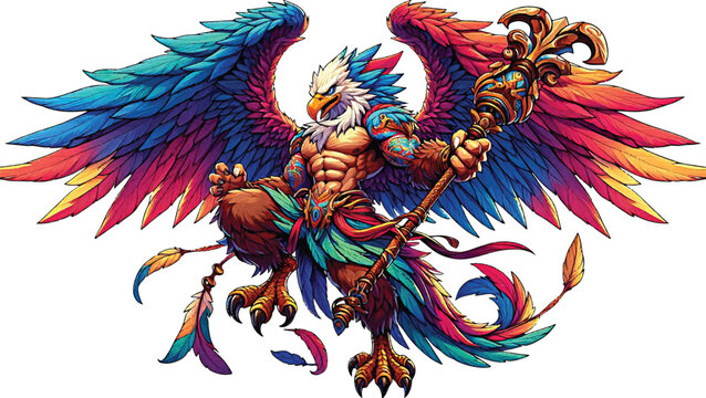 Fototapeta creature of eagle