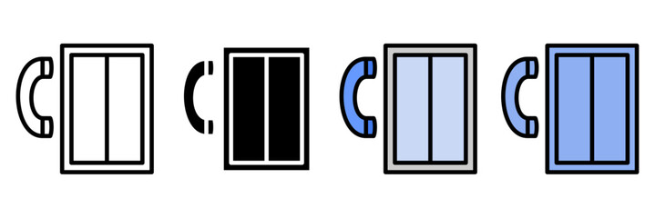 contact us Icon Set Multiple Style Collection. Phone Icon, Mail, Chat Bubble, Address Book, Map Marker, Website, Handshake, Clock, User, Social Media, Feedback, Form, Phone Book, Mobile Phone, Fax Mac