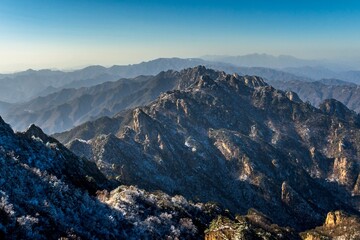 mountain landscape in the morning