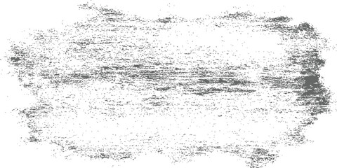 Grunge Distressed Brush Stroke Texture Overlay Vector Graphic Element Grayscale Abstract Background Element