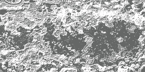 Vector Grunge Overlay Rough Distressed Texture Gray and White Abstract Background Surface Pattern Cracked Concrete Scratch Effect
