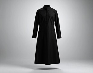 Long Black Abaya Dress for Women in Formal Events